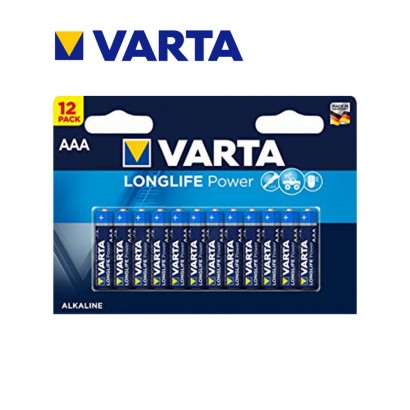 Pila varta alcalina lr03 aaa (blíster 12 piles 8+4) 