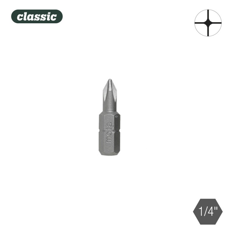 Joc 10 puntes bit ph 1x25mm 1-4 acer bph125 