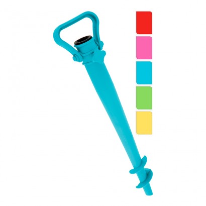 Estaca de plàstic per a ombrel·la (colors assortits) 