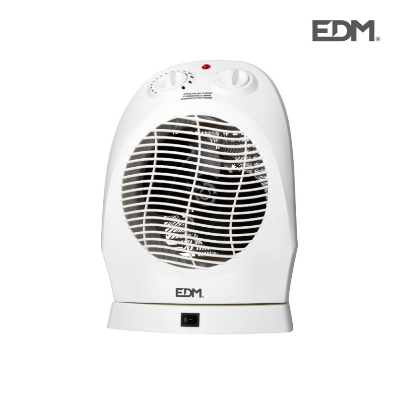Calefactor terra 1000-2000w model vertical oscilant edm 