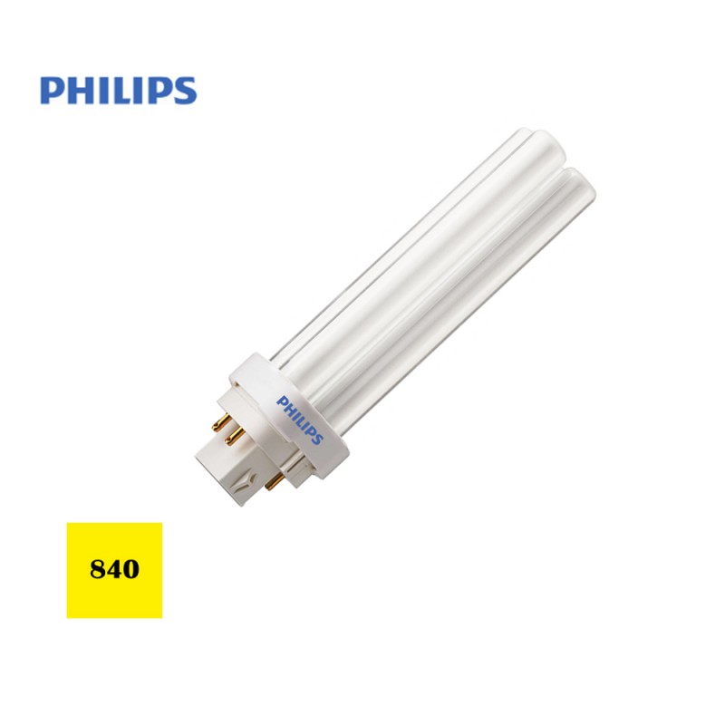 Bombeta baix consum lynx 1800 lumens d-26w pld-4 pin 840k llum dia philips 