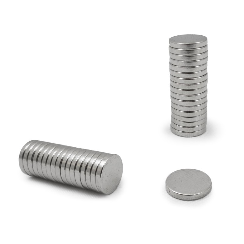 Iman de neodimio 10x1,5mm