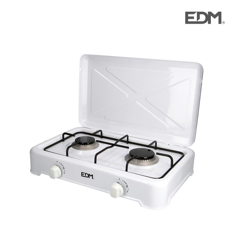 Cuina de gas 2 focs esmaltada edm 