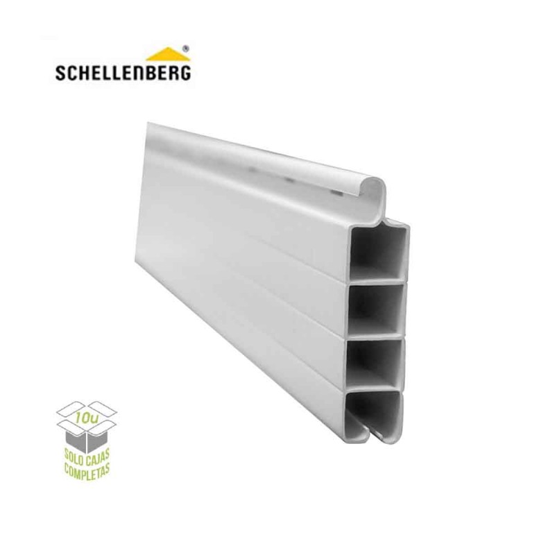 Làmina pvc per a persiana 50mm x 2mts blanc 