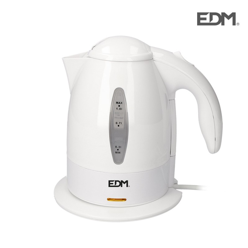 Bullidor d'aigua elèctric "kettle" 2.200w 1l edm 