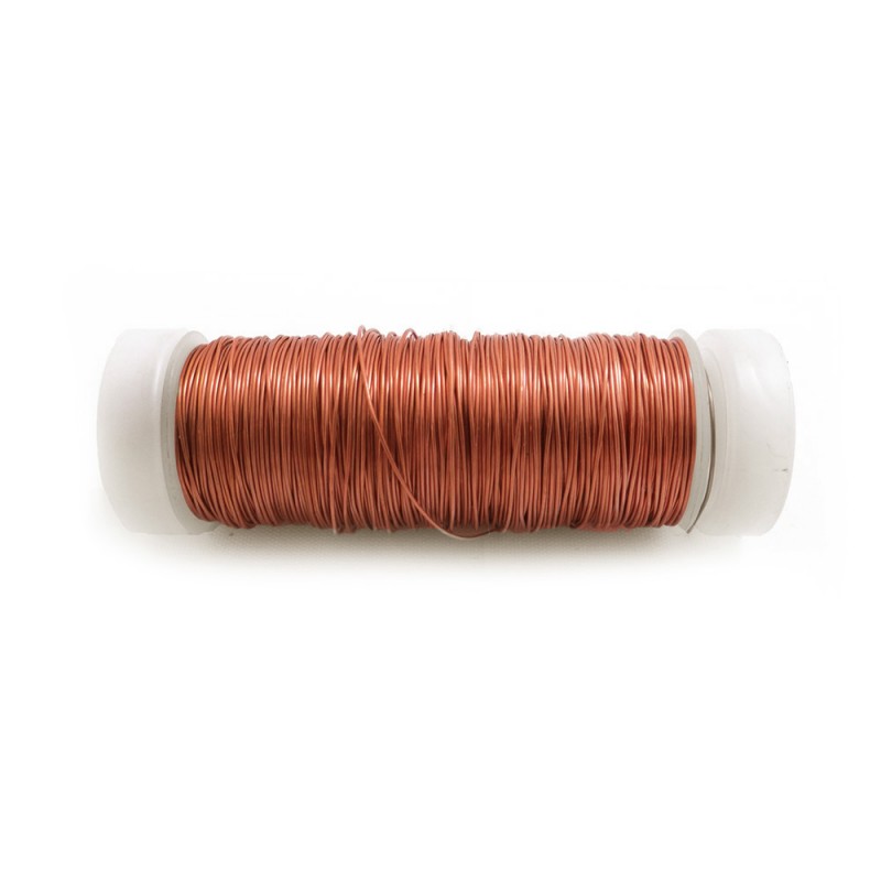 Filferro coure 0.40mm - 50gr amb bobina 