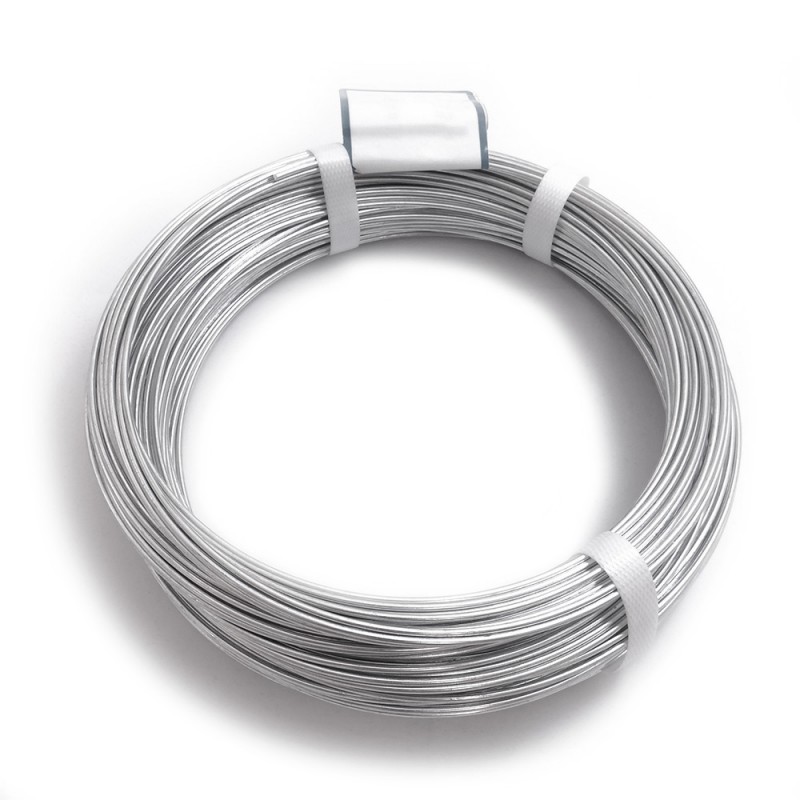 Alambre zincado para tensar nº 14 - 2,2mm - 50mts - 1500gr