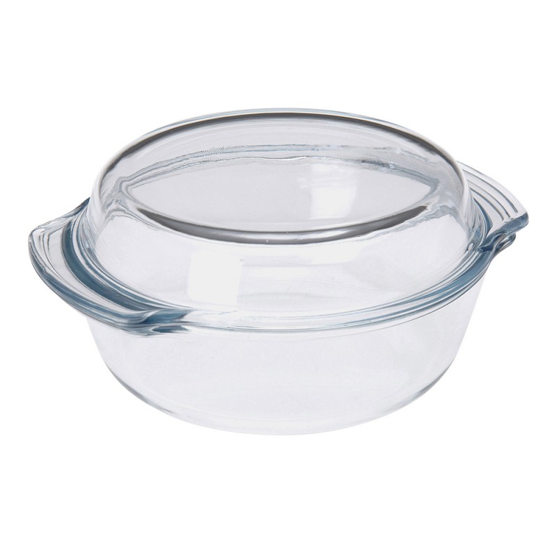 Font rodona vidre amb tapa 22.5x8cm 1.7l 