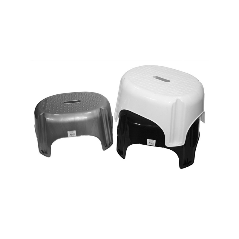 Tamboret de plàstic 33x24x43cm (colors assortits) 