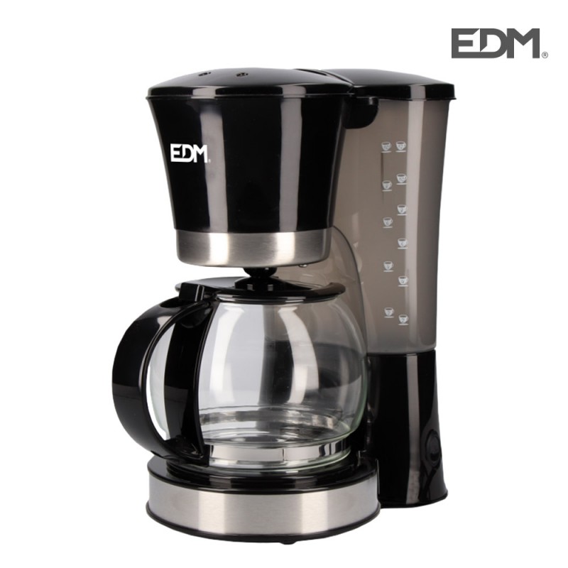 Cafetera de goteo - 12 tazas - 800w - edm