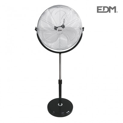 Ventilador industrial de peu  120w ø50cm edm alçada regulable 68-88cm edm