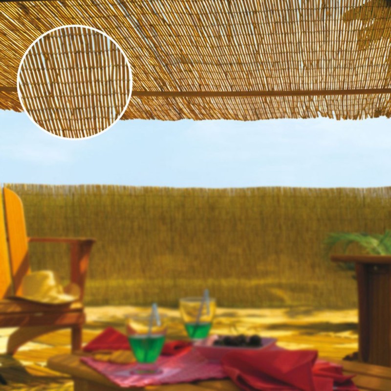 Canyís de bambú natural diàm.aprox.2-4mm mides: 1x5mts 