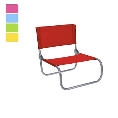 Cadira plegable de platja (colors assortits) 