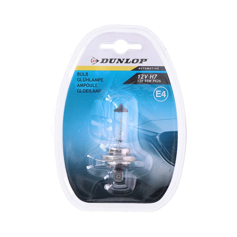 Bombeta cotxe 12v h7 55w   dunlop