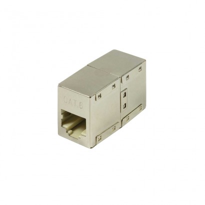 Adaptador cat. 6 rj45 para empalmar dos cables rj45