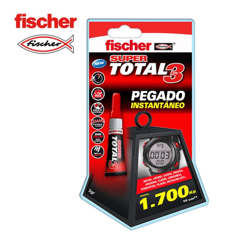 Blíster super total 3 -3g fischer 