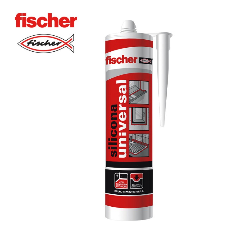 S.of    silicona universal transparent fischer 280ml 
