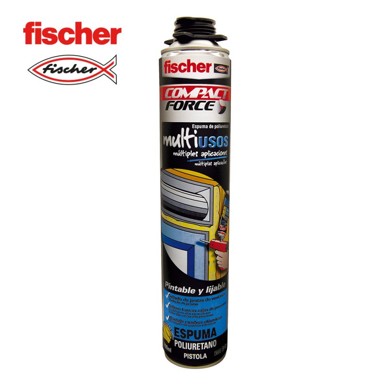 Escuma multisusos pistola fischer 700ml 