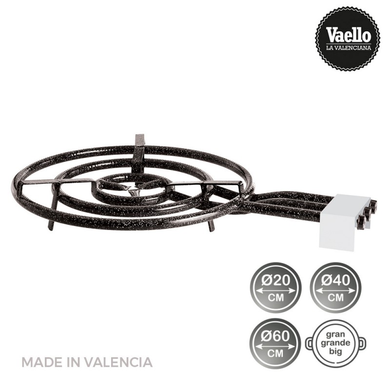 Cremador gas butà/propà ø60cm 3 focs