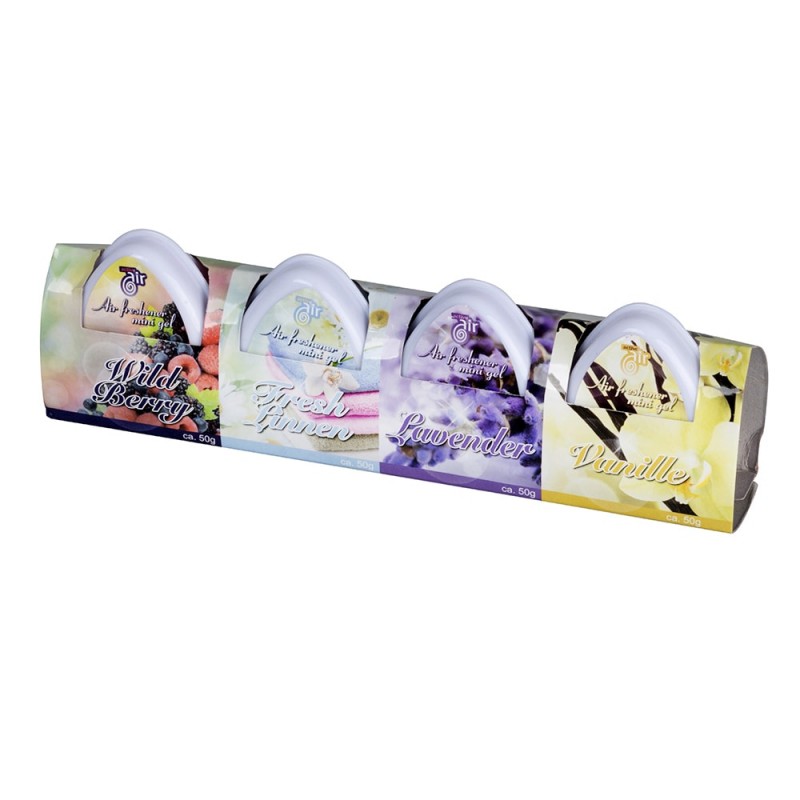 Pack de 4 ambientadors 50gr fragàncies assortides 