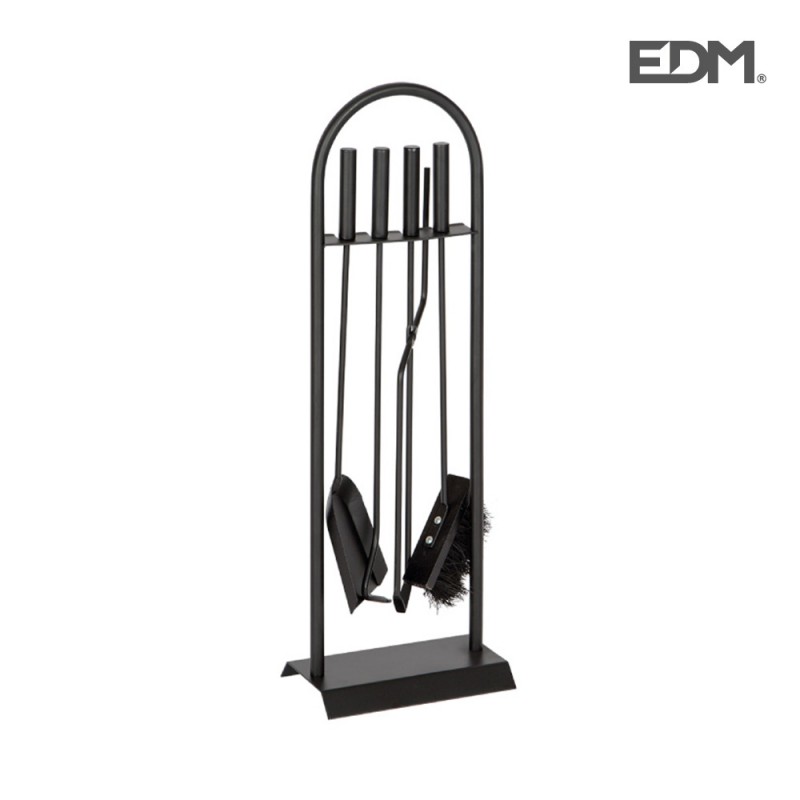 Kit xemeneia negre 4 peces alt 68cm edm 