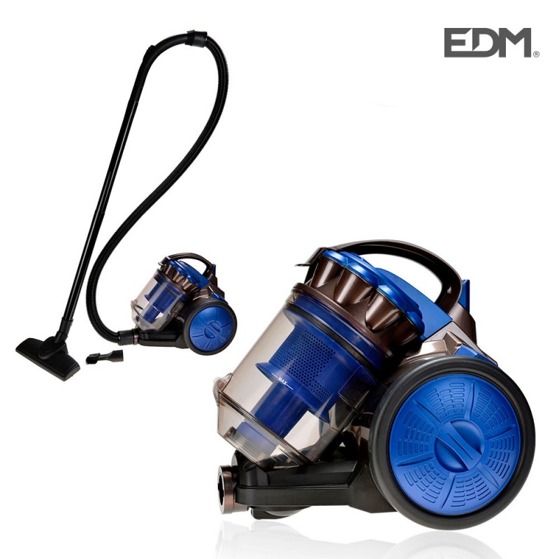 Aspiradora multiciclonico - clase "a" - 700w - 2,5 litros - edm