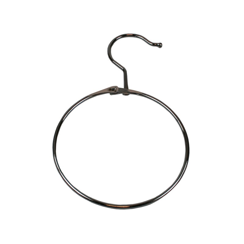 Ganxo metàl·lic amb anella 125mm