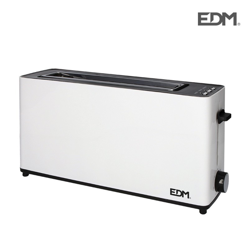 Tostadora ranura larga -" white design" - 900w -  edm