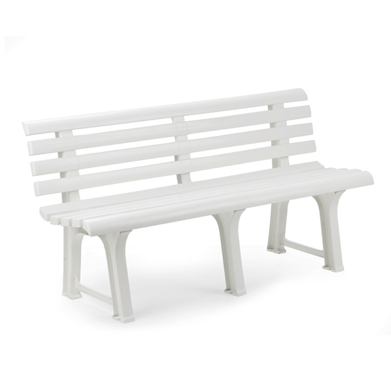 Banc jardí color blanc  ipae pro garden