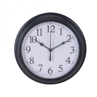 Rellotge decoratiu plàstic ø22,5 x 4,3 cm