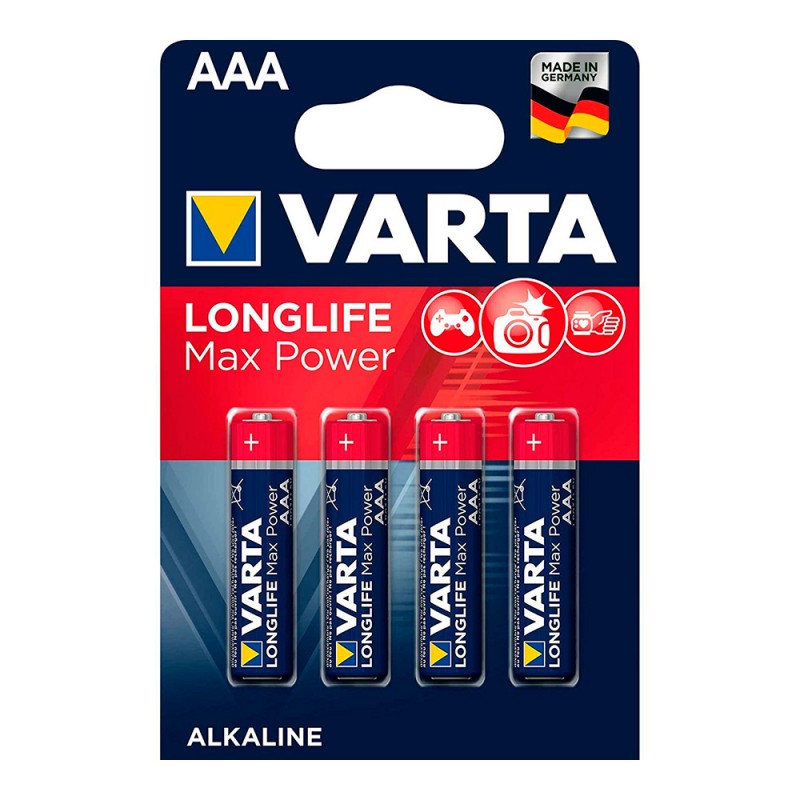 Pila varta max tech aaa (blíster 4 piles) 