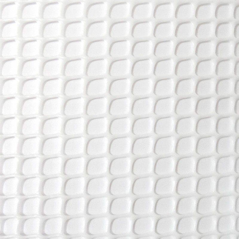 Rollo malla ligera cadrinet blanco 1x25mts 4,5x4,5mm