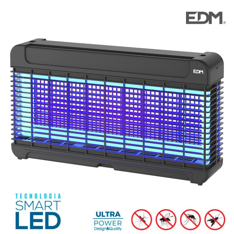 Mata insectos led profesional 11w 75m2 edm