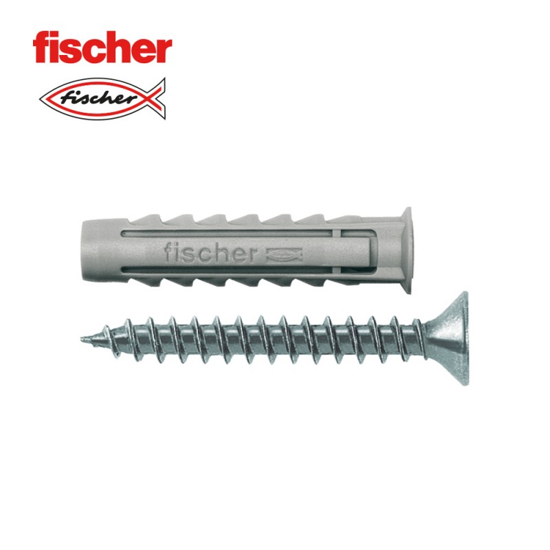 Blíster tac +cargol fischer sx 8x40  gsk k nv 10 units cargol 45mm