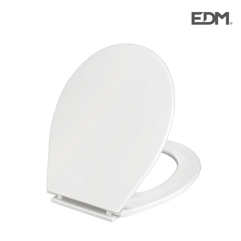 Tapa wc top blanca 1390gr amb cargols edm 