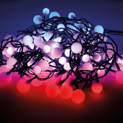 Garlanda "cherry" led llums de tres mides 900cm 120 leds canvi de colors exterior