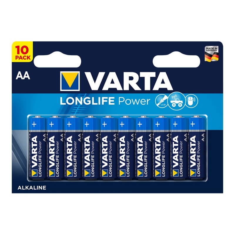 Pila varta long life power aa lr06 pack 10uni