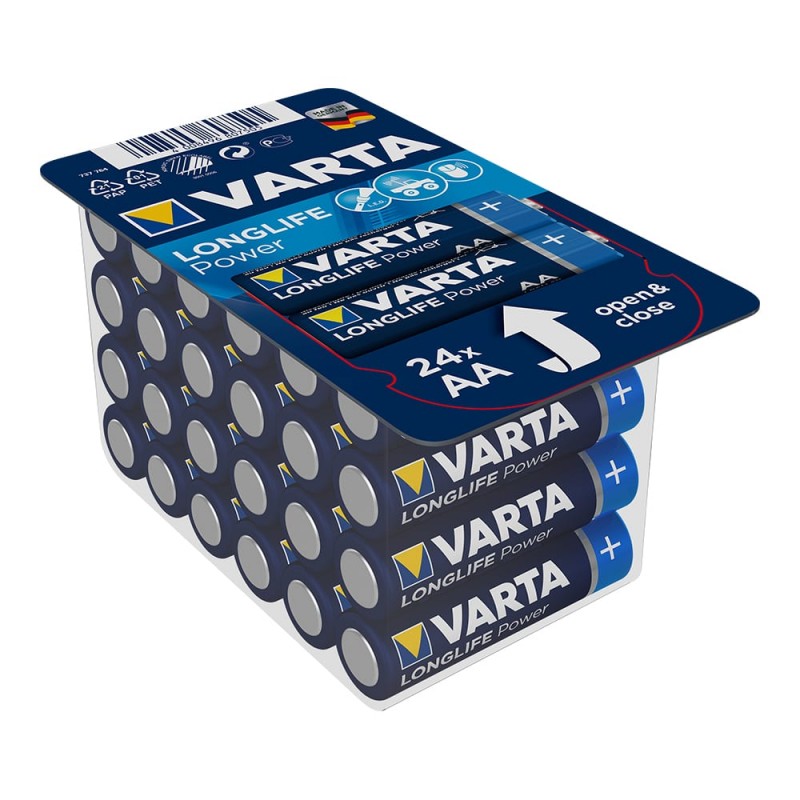 Pila varta high energy aa lr06 caixa 24 uni  