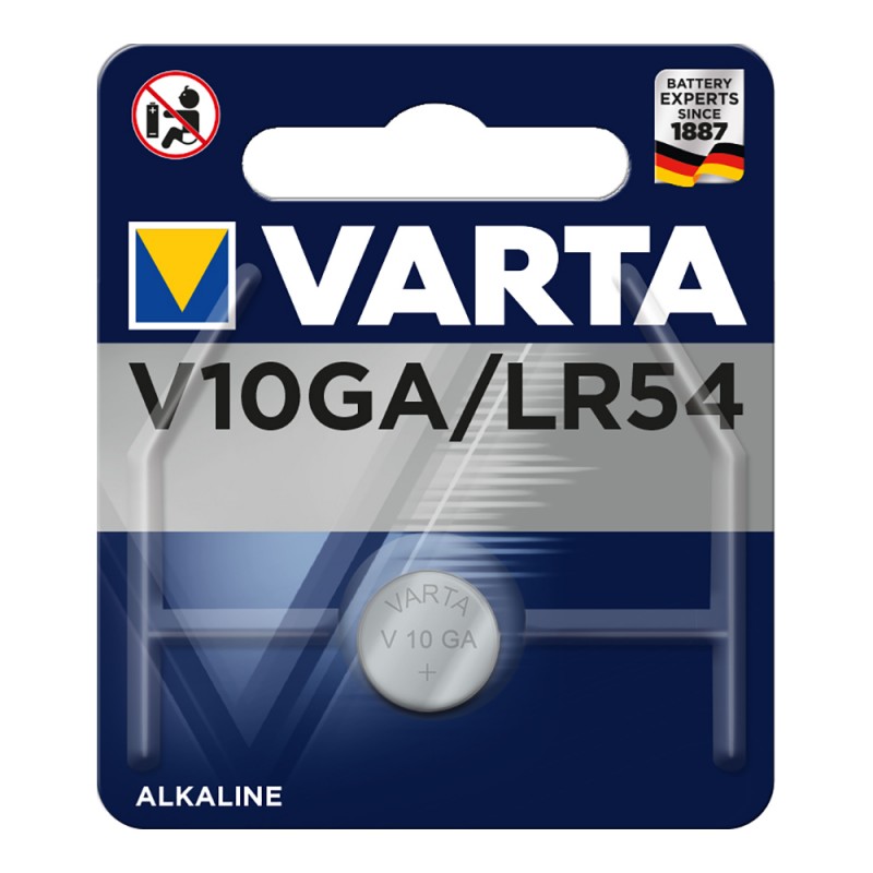 Pila varta v 10 ga 1.5v lr54 lr1130  blíster 1 uni 
