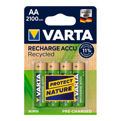 Pila varta recarg accu aa lr06 2100mah pack 4uni 