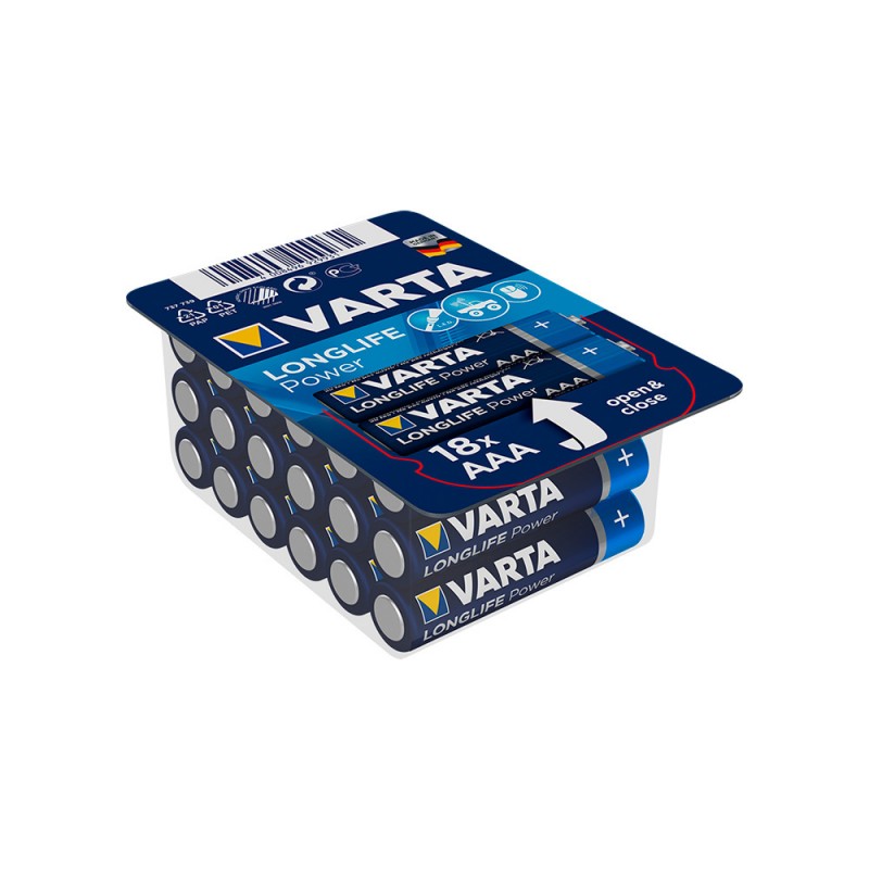 Pila varta high energy aaa lr03 caixa 18 uni  