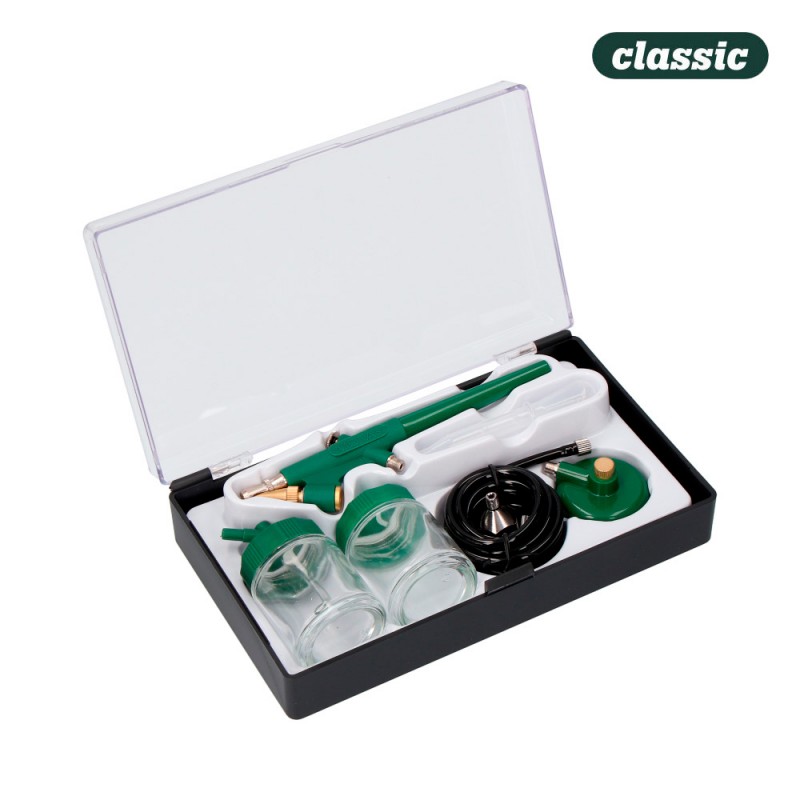 Aerògraf tipus llapis amb accessoris pak