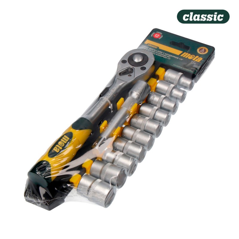 Joc 12 pcs de bocaclaus i accessoris de 1/2" cr v ek610