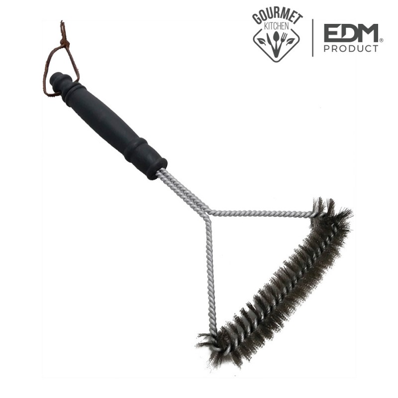 Cepillo bbq acero edm