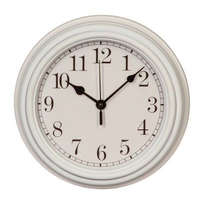 Rellotge de pared estil retro ø22cm colors assortits 