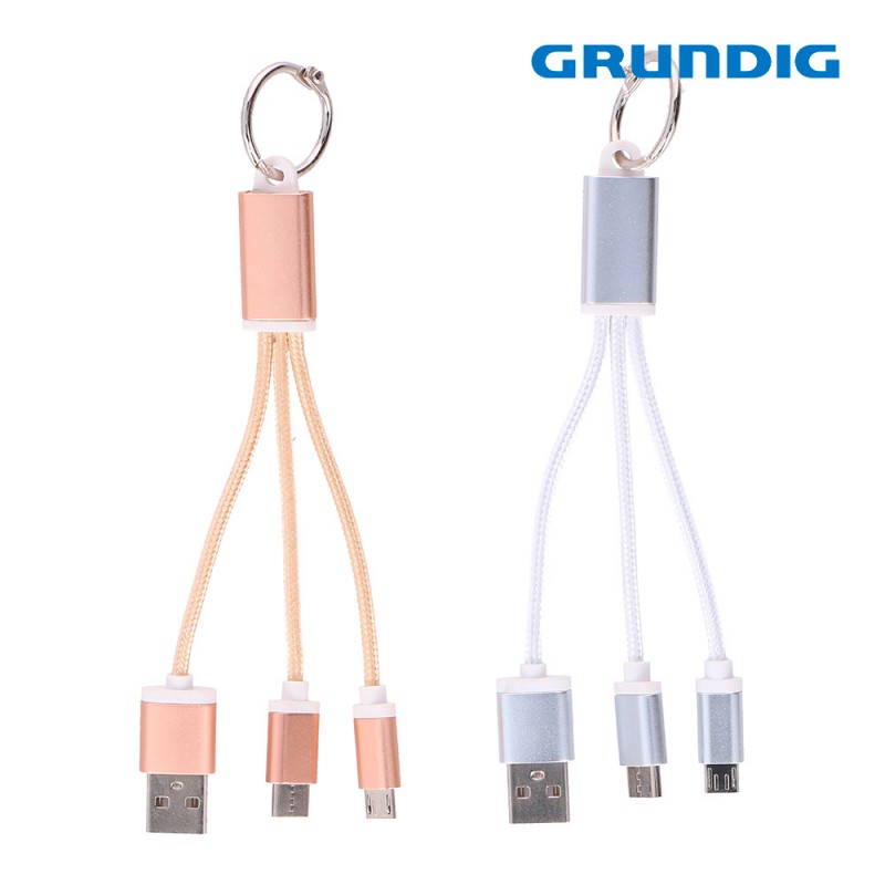 Cable usb tipus c, micro usb 13cm grundig