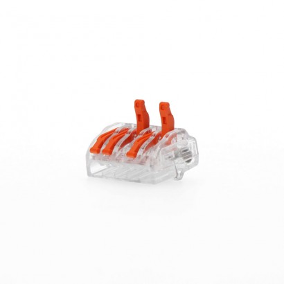 Connector empalme 5 preses de 0.75 a 2.5mm envasat 5uni