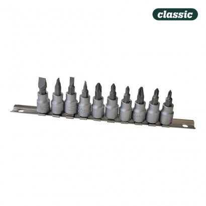 Joc bocaclaus 3/8" punta ph,pz,pl (10pc)