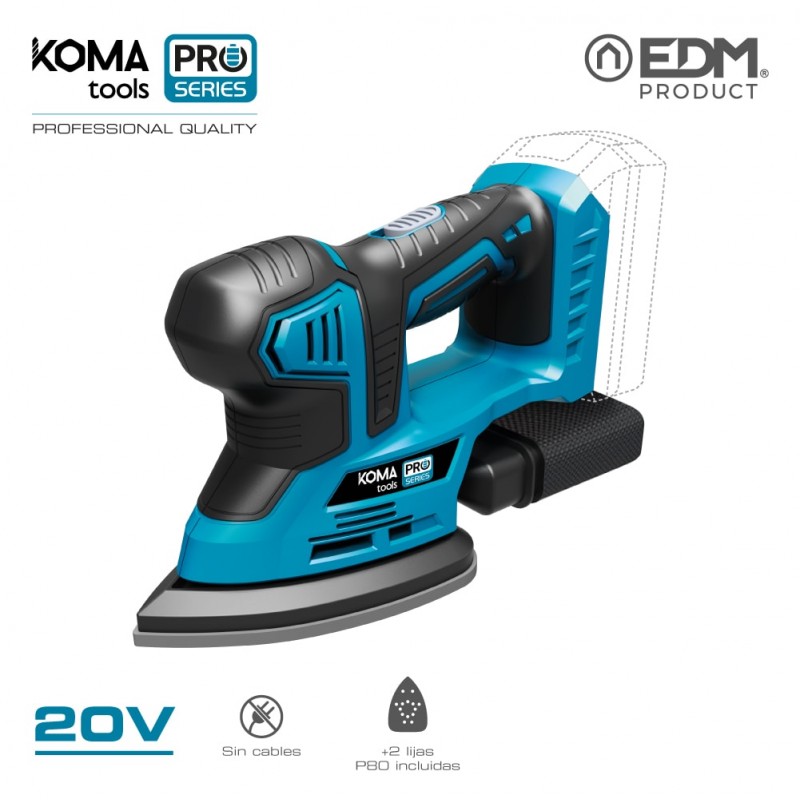 Fregadora 20v (sense bateria i carregador) koma tools battery series edm 