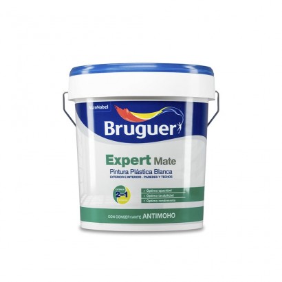 Pintura pp mate blanca expert 0.75l per interior i exterior bruguer